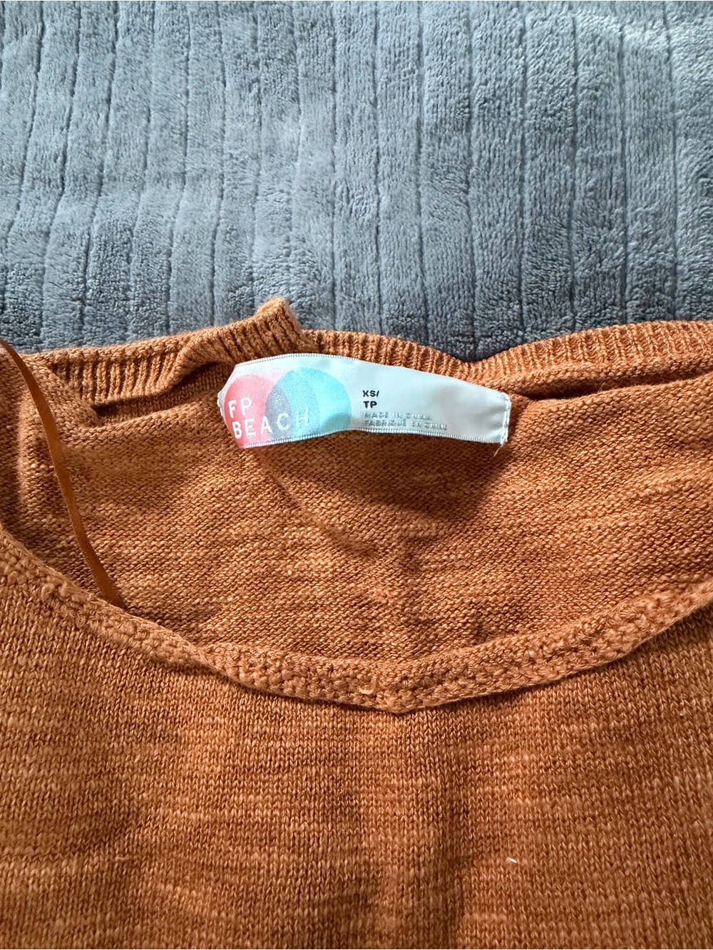 Free People Oversized Set in Burnt Orange - Picture 5 of 5